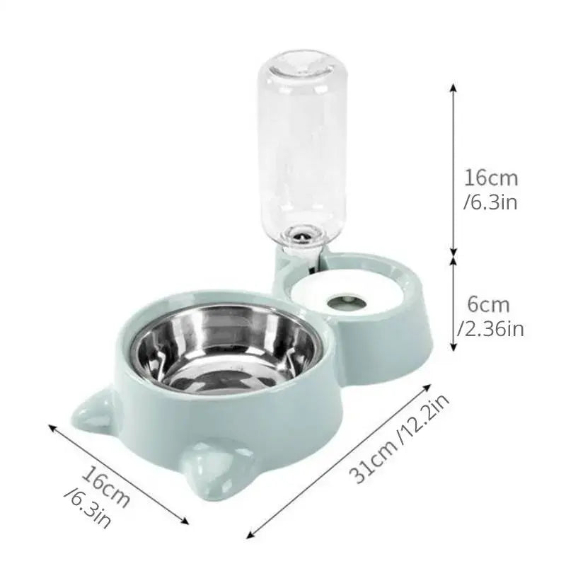 AutoPet Feeder & Water Dispenser - Cat Steam Brush