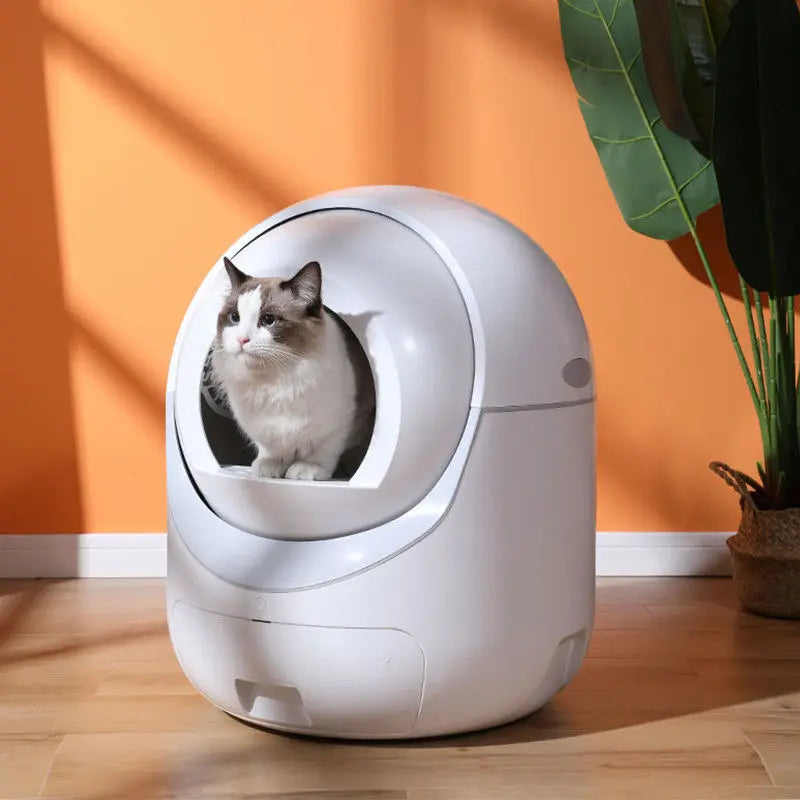 Automatic Cat Litter Box - Cat Steam Brush