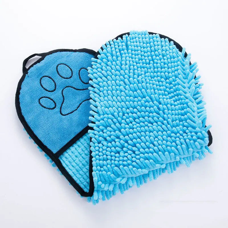 PawDry - Quick-Dry Microfiber Pet Towel - Cat Steam Brush