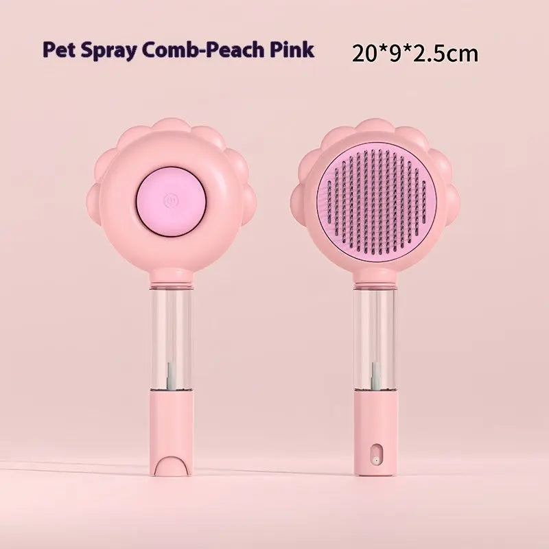 Pet Grooming Comb Spray - Cat Steam Brush