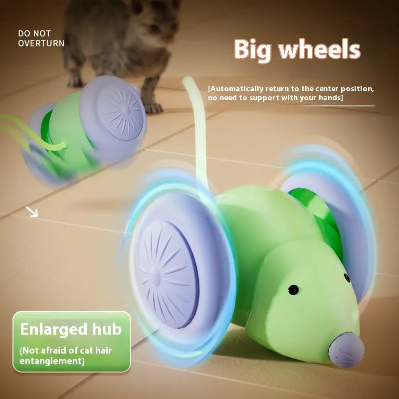 SmartChase Mouse - Cat Steam Brush