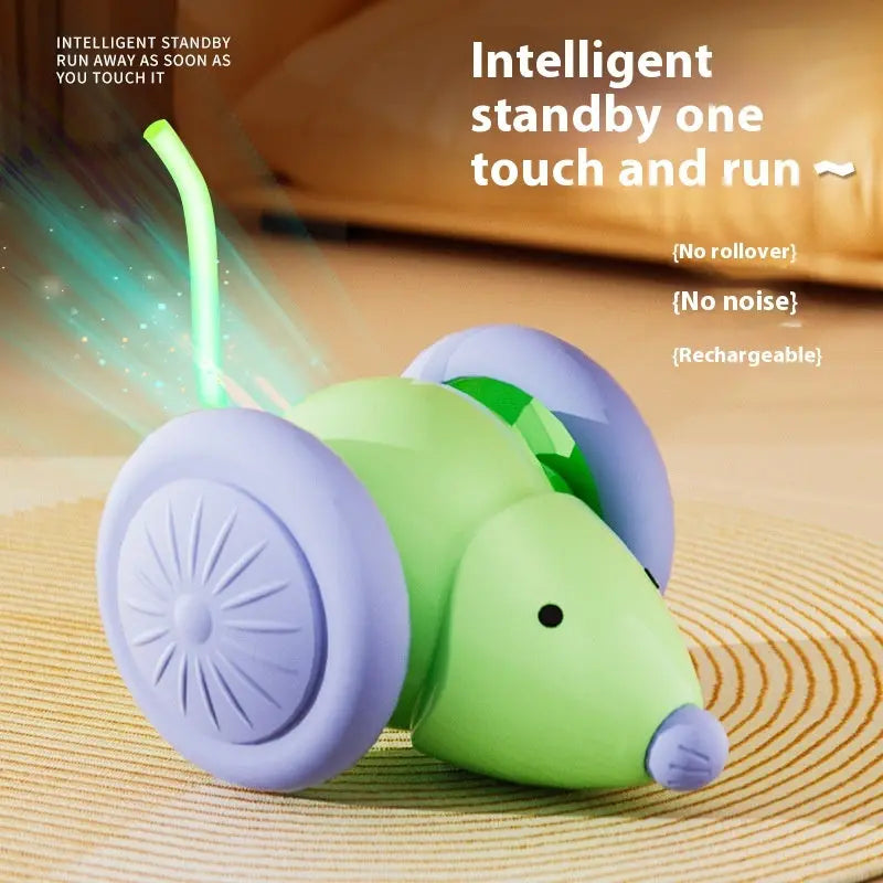 SmartChase Mouse - Cat Steam Brush