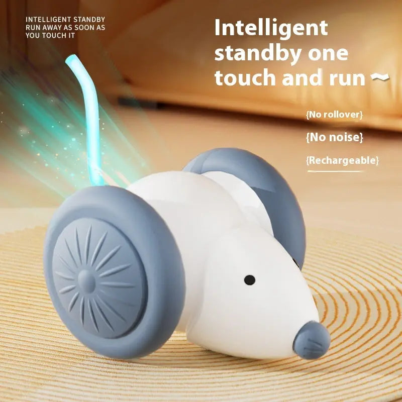 SmartChase Mouse - Cat Steam Brush