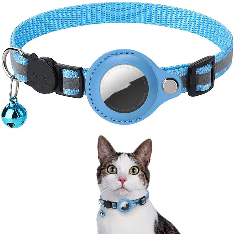 Waterproof AirTag Collar - Cat Steam Brush